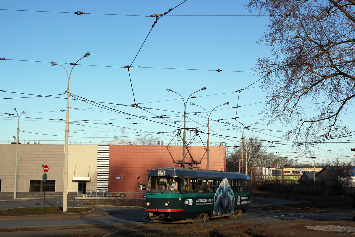 Екатеринбург, Tatra T3SU (двухдверная) № 496