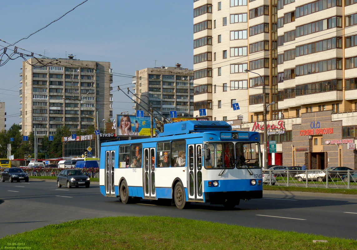 Санкт-Петербург, МТрЗ-6223-0000010 № 1743