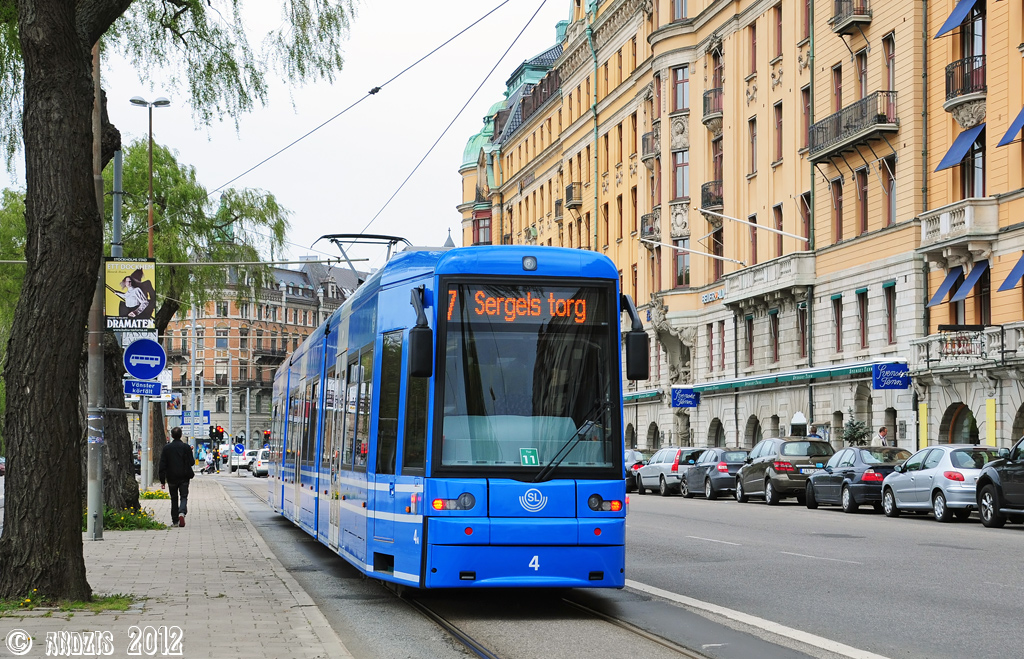 Стокгольм, Bombardier Flexity Classic № 4