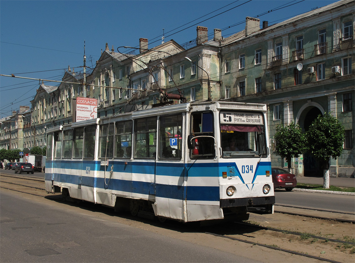 Dzerzhinsk, 71-605 (KTM-5M3) č. 034