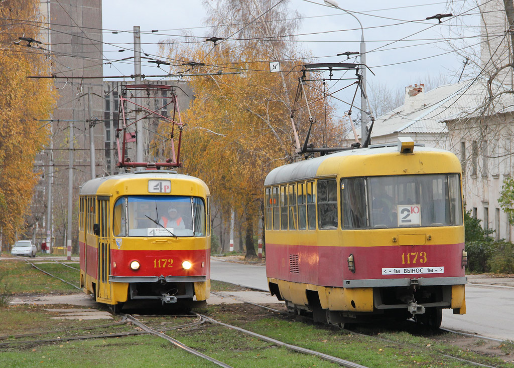 Ульяновск, Tatra T3SU № 1172; Ульяновск, Tatra T3SU № 1173