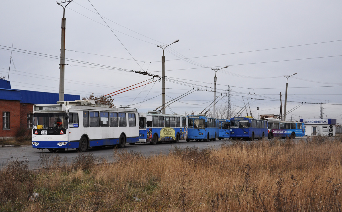 Омск — Троллейбусные линии — Левый Берег
