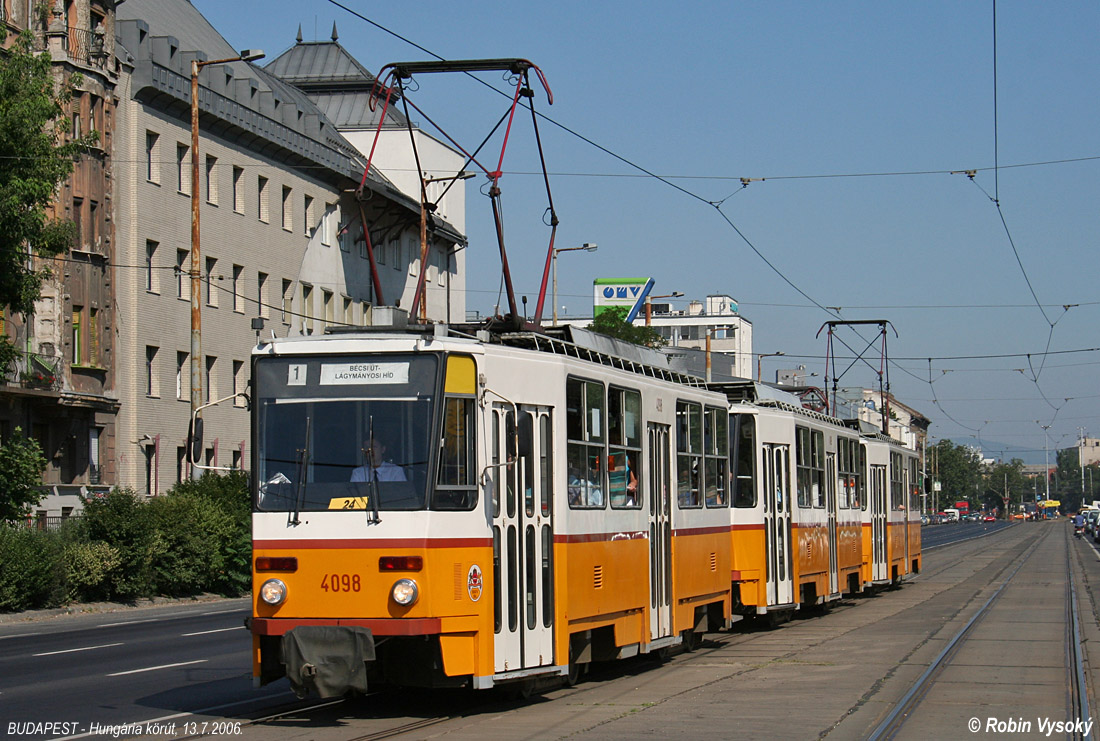 Будапешт, Tatra T5C5 № 4098