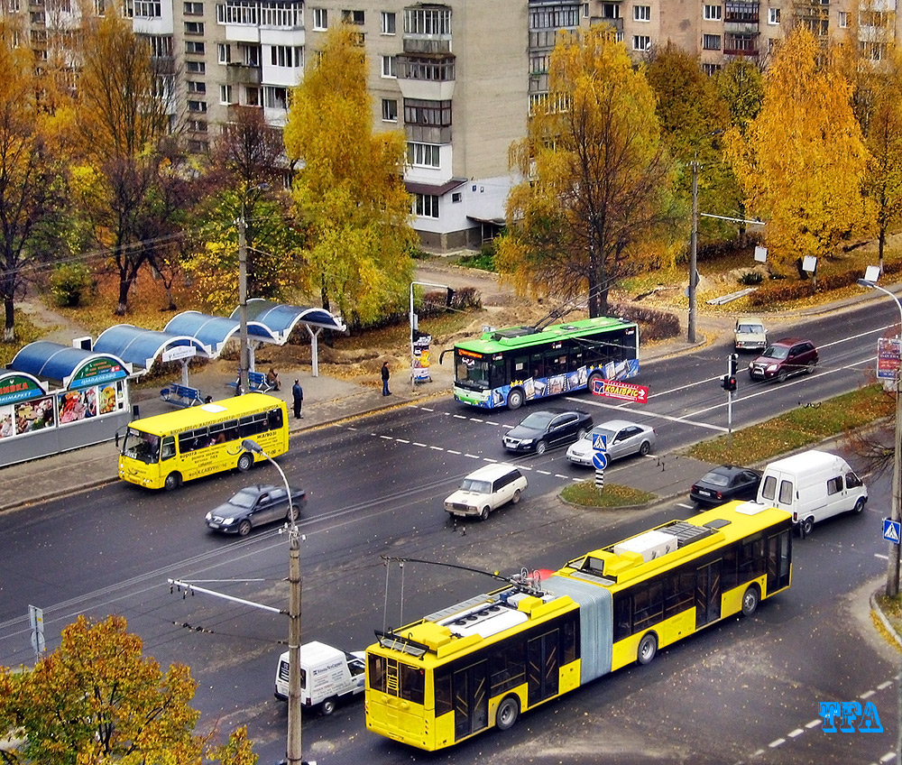Kyjiw, Bogdan Т90110 Nr. 2317; Luzk — New Bogdan trolleybuses