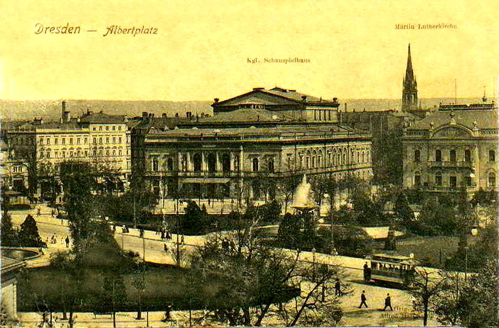 Dresden — Old photos (tram)
