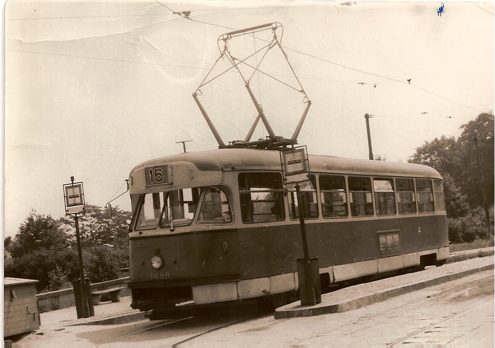 Брно, Tatra T2 № 1488; Брно — Старые фотографии