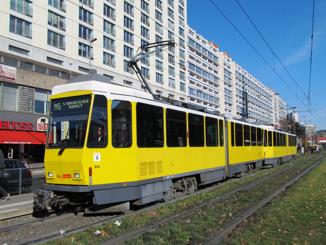 Берлин, Tatra KT4DM № 6072