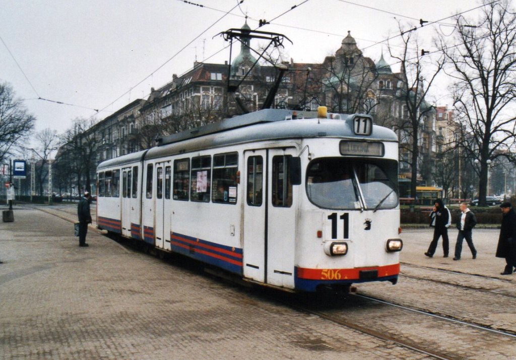Szczecin, Duewag GT6 nr. 506