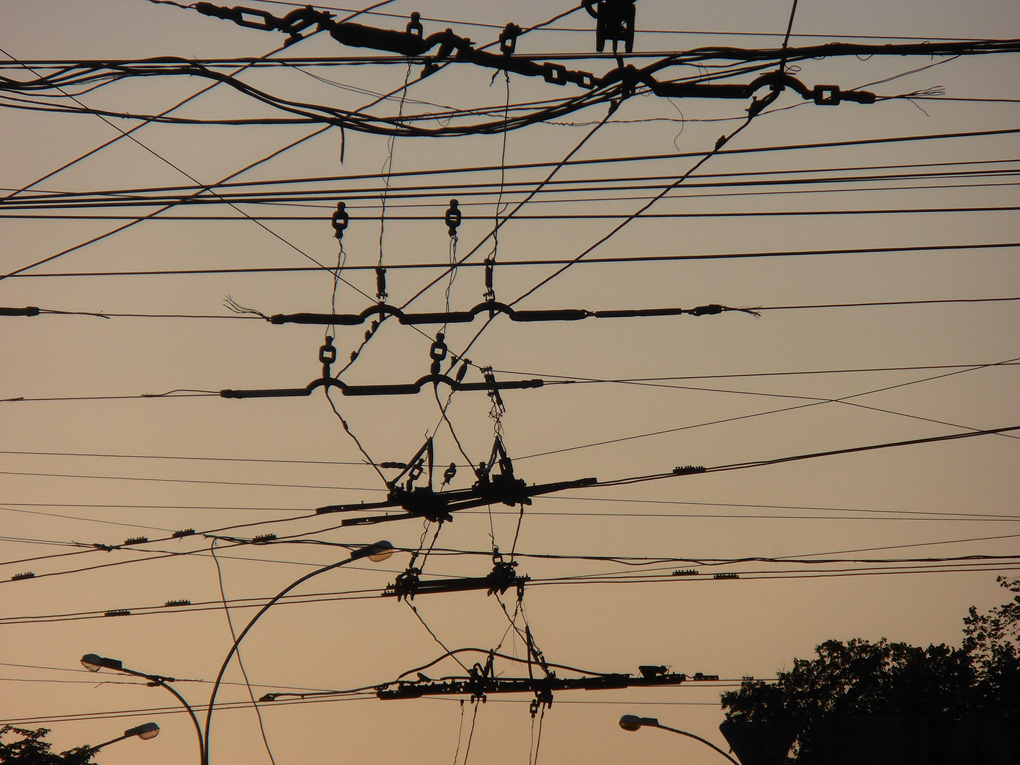 Voronège — Trolleybus network and infrastructure