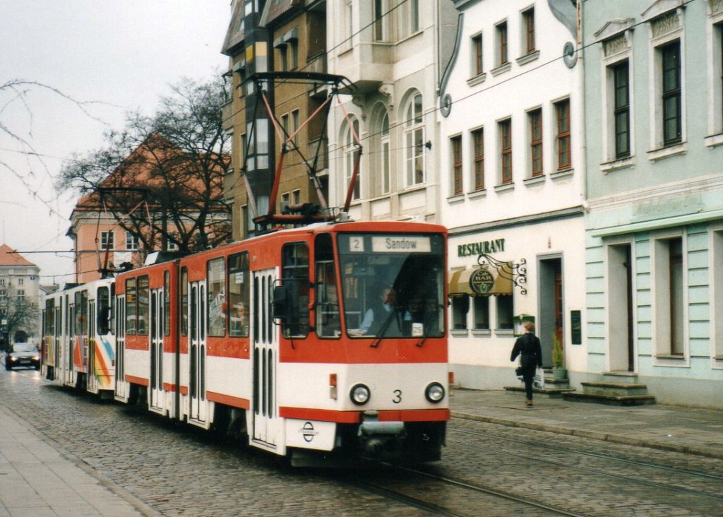 Cottbus, Tatra KT4D Nr. 3