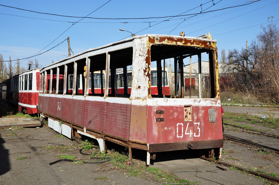 Авдеевка, 71-605 (КТМ-5М3) № 043; Авдеевка — Трамвайный парк