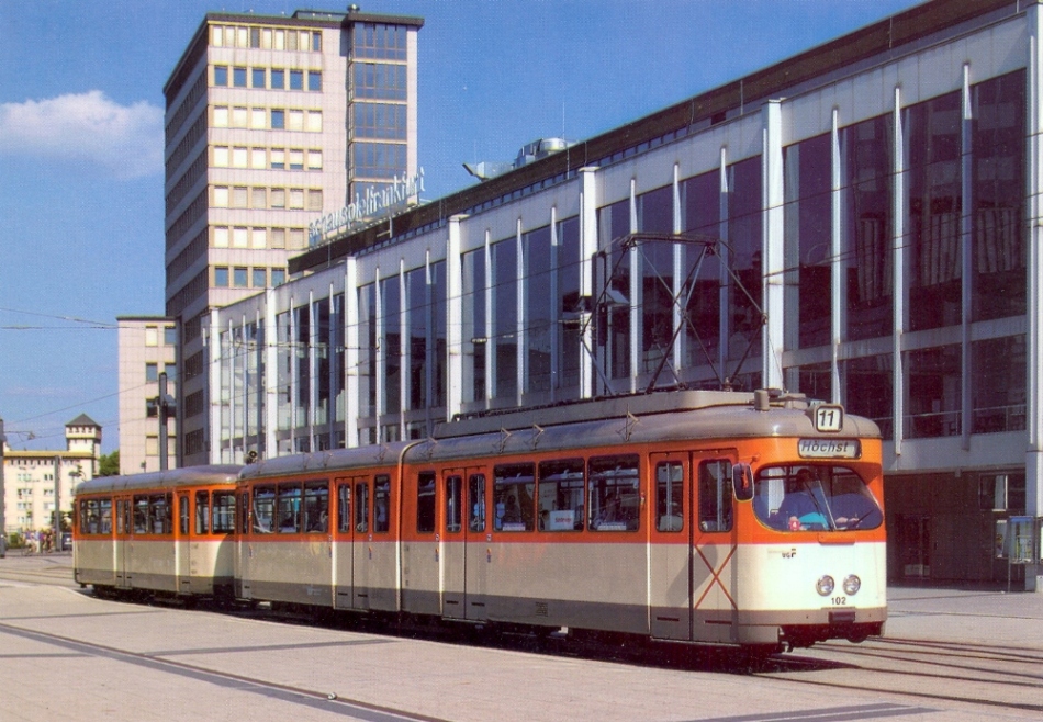 Франкфурт-на-Майне, Duewag M № 102