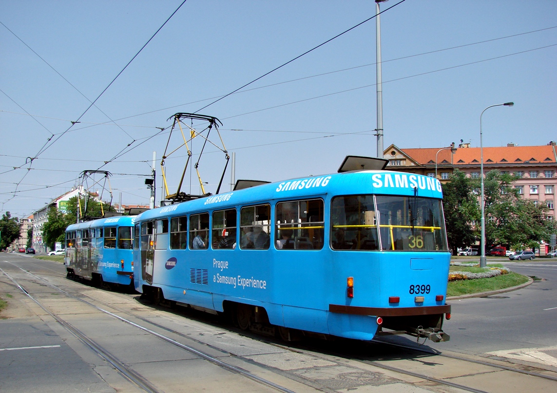 Прага, Tatra T3R.P № 8399