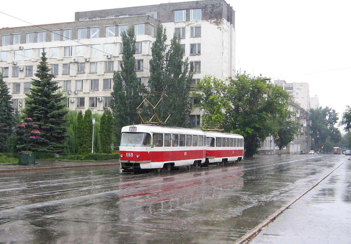 Самара, Tatra T3SU (двухдверная) № 1169