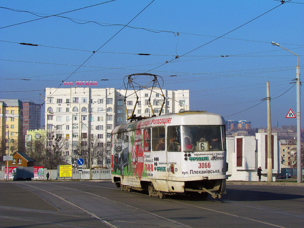 Харьков, Tatra T3SU № 3066