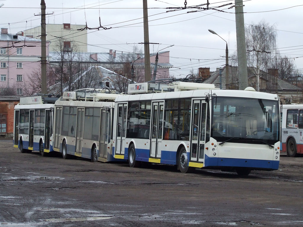 Тверь — Новые троллейбусы без номеров (2002 — 2015 гг.)
