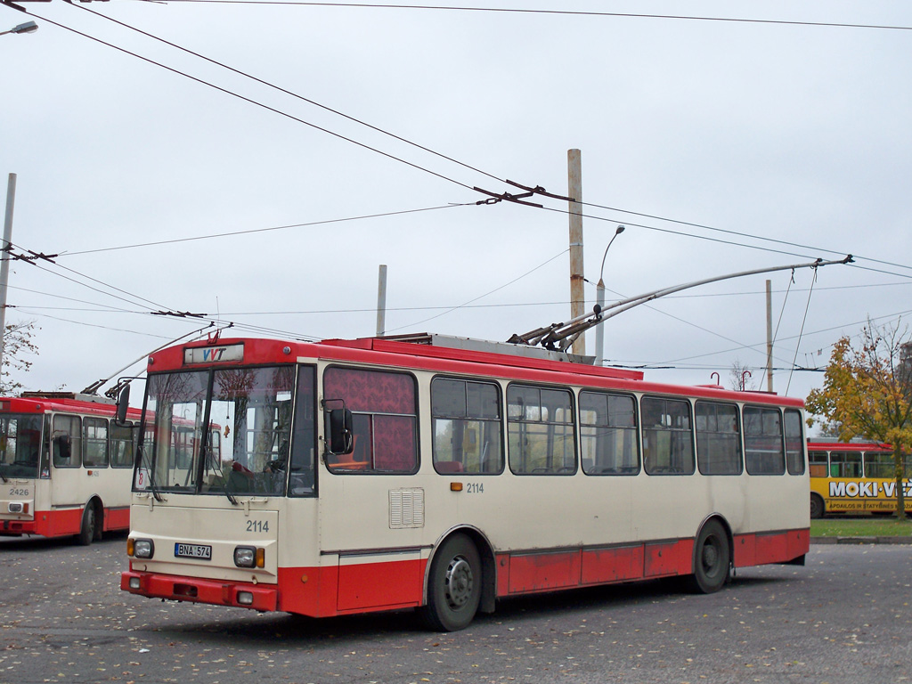 Вильнюс, Škoda 14Tr10/6 № 2114