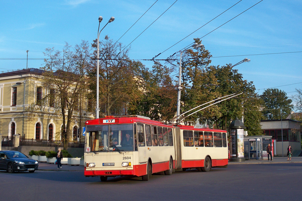 Вильнюс, Škoda 15Tr03/6 № 2604