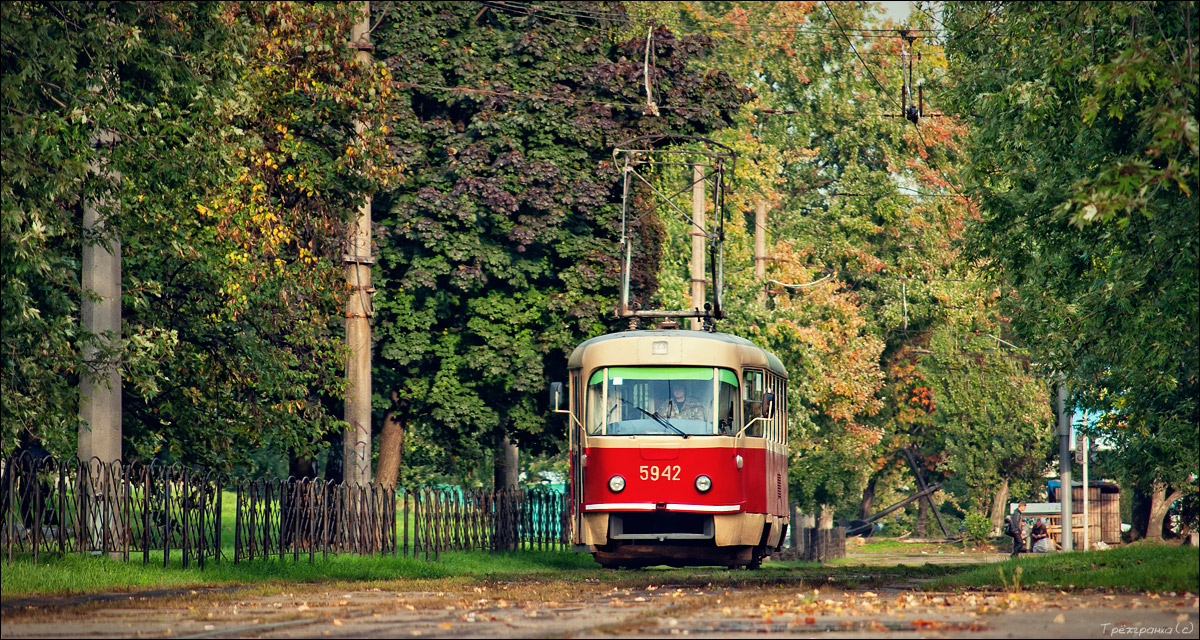 Киев, Tatra T3SU № 5942