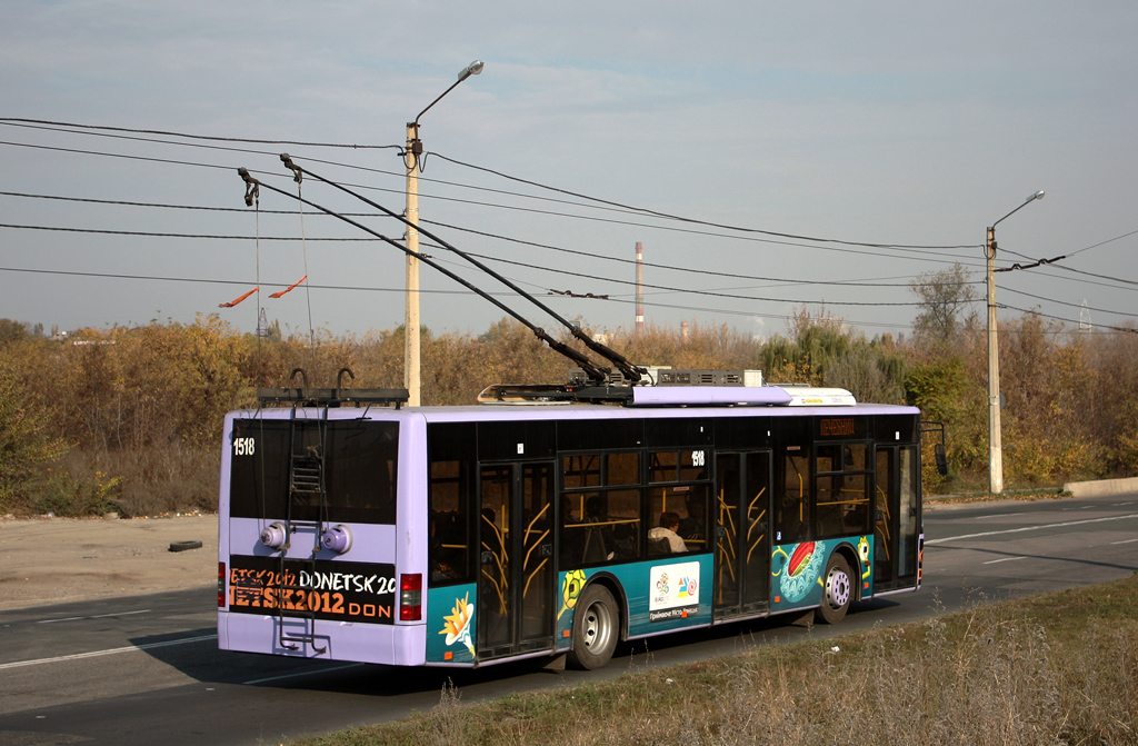 Донецк, ЛАЗ E183A1 № 1518