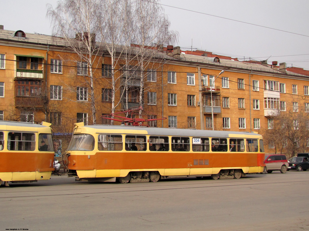 Екатеринбург, Tatra T3SU № 334