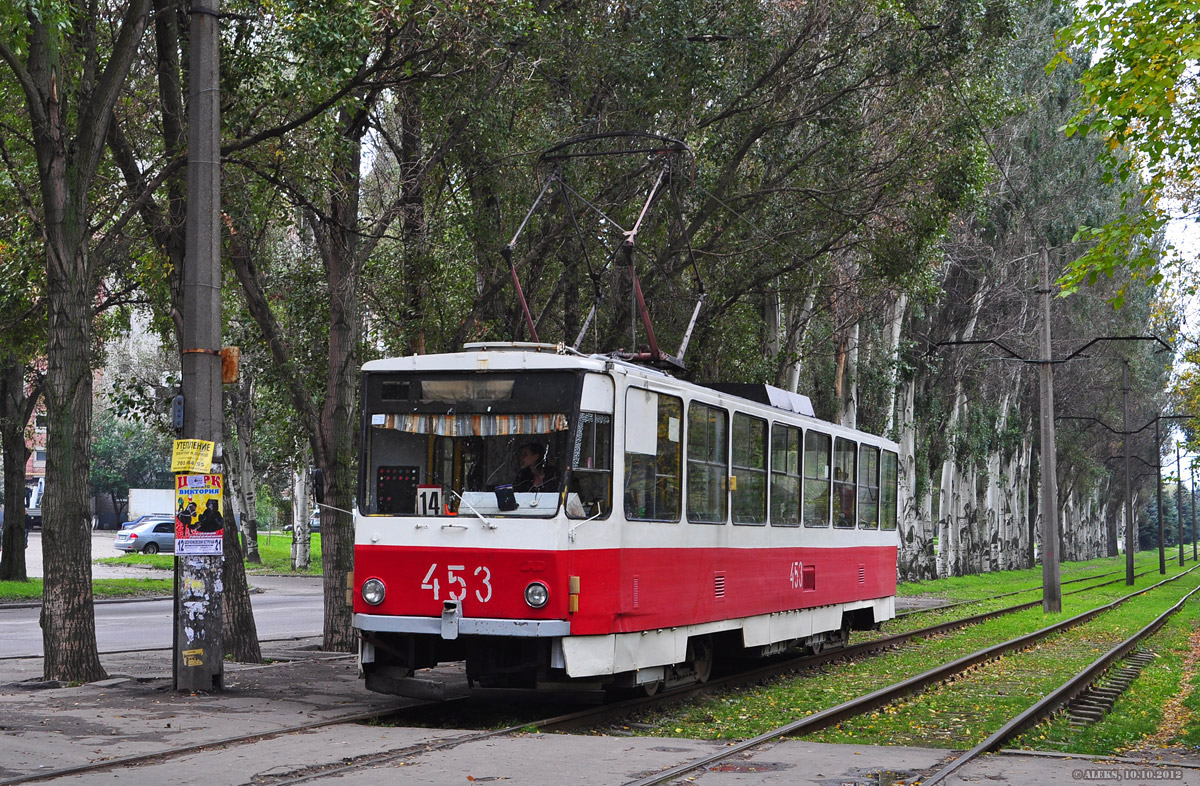 Zaporizzsja, Tatra T6B5SU — 453