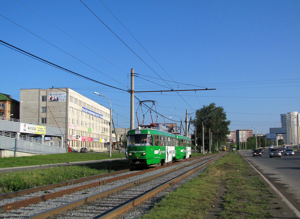 Екатеринбург, Tatra T3SU № 642