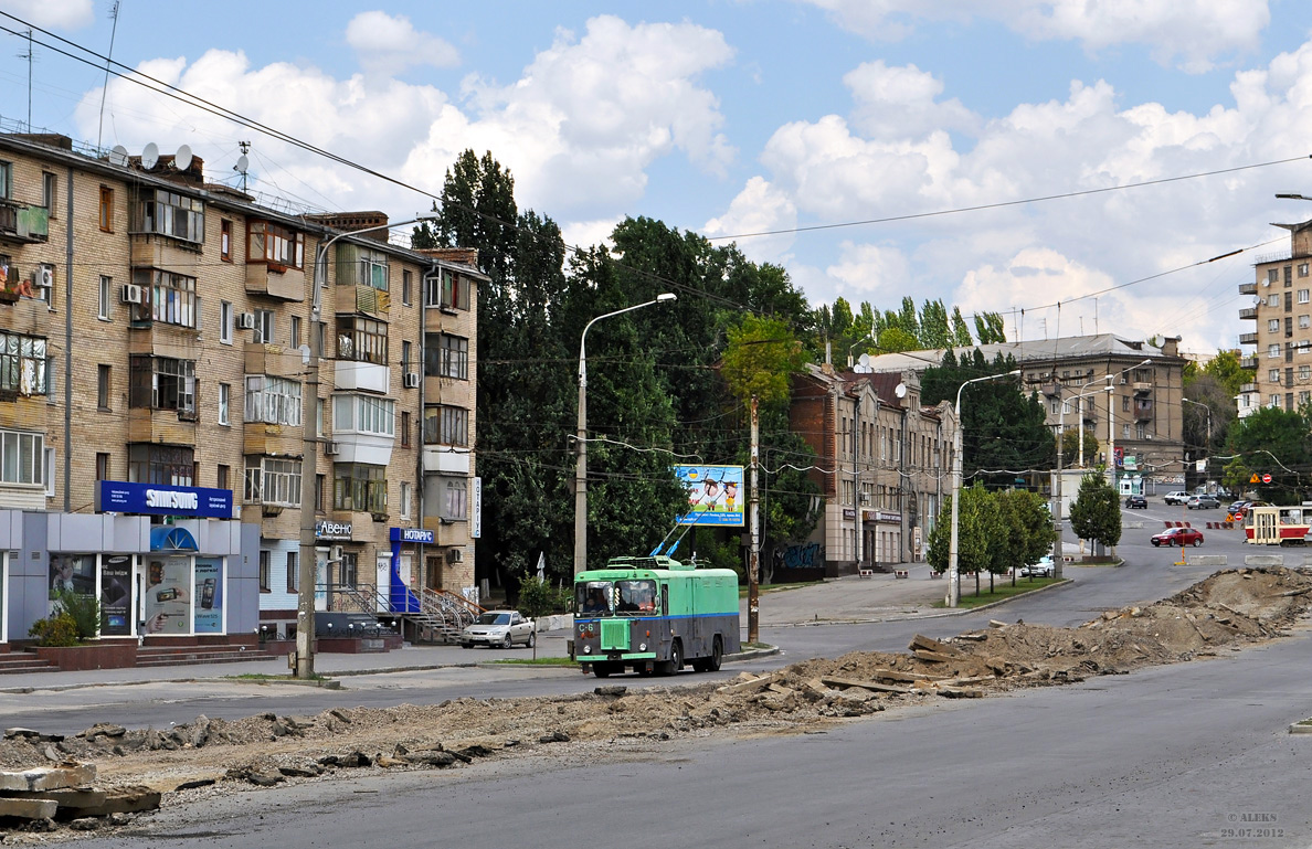 Zaporižžja, KTG-1 № С-6; Zaporižžja — Lenina Prospekt (Sobornyi) reconstruction [2012]