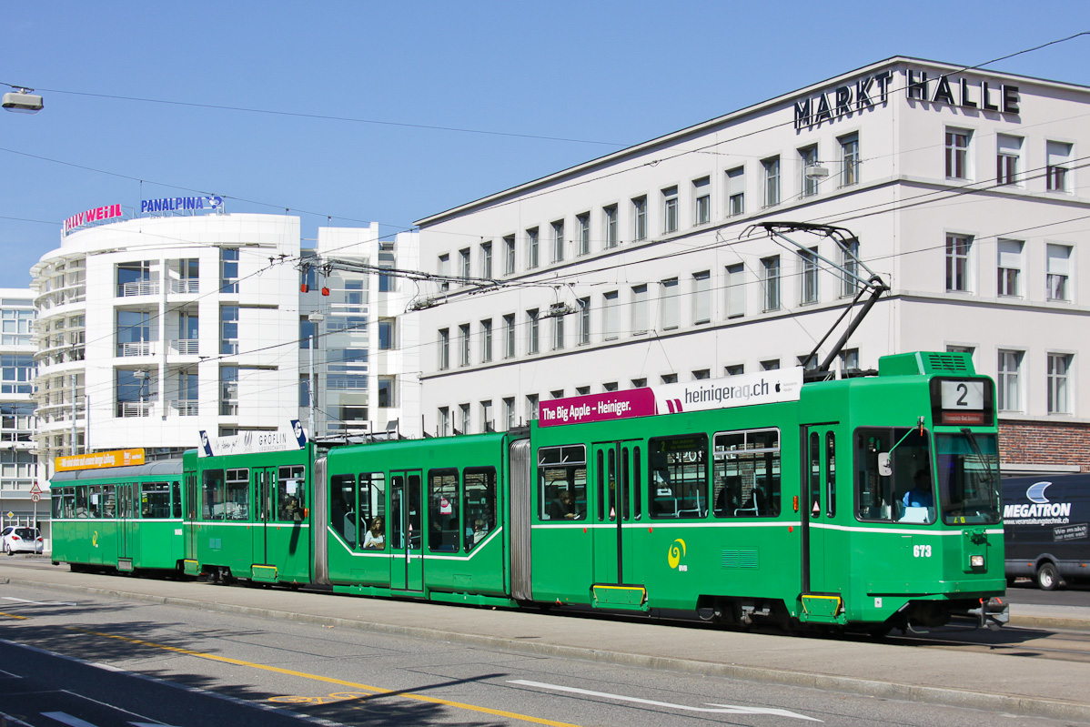 Базель, Schindler/Siemens Be 4/6 S № 673