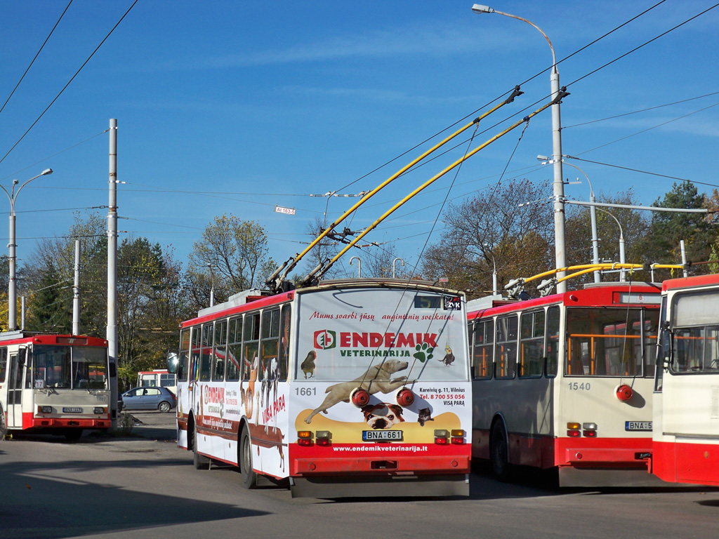 Вильнюс, Škoda 14Tr17/6M № 1661