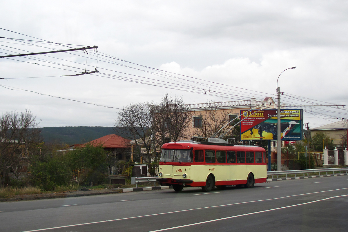 Krymski trolejbus, Škoda 9TrH27 Nr 7707