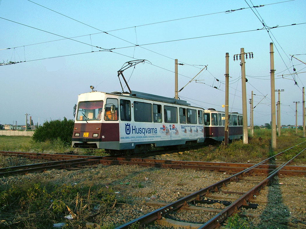 Арад, Timiș TM69E № 15; Арад, Timiș TR69E № 16