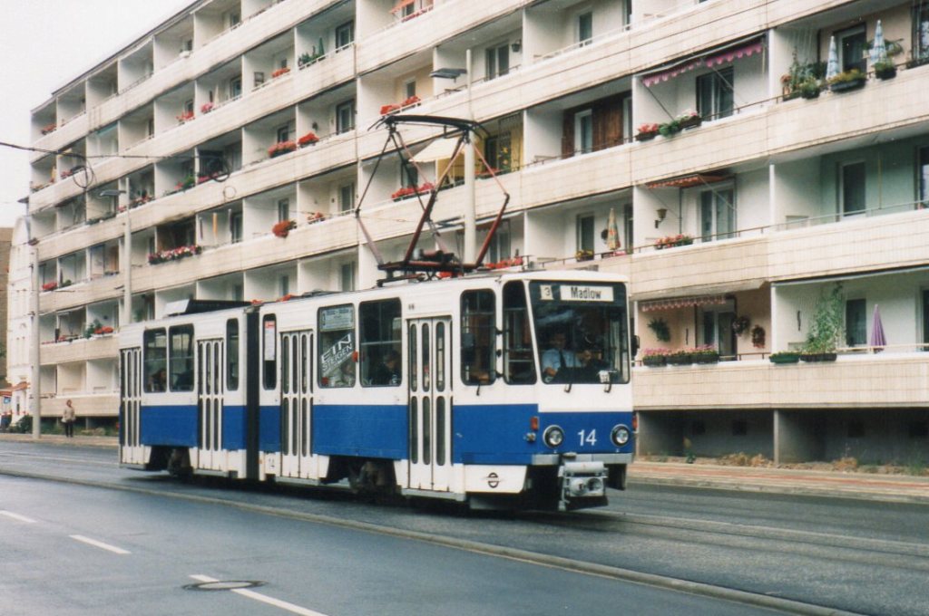 Cottbus, Tatra KT4D nr. 14