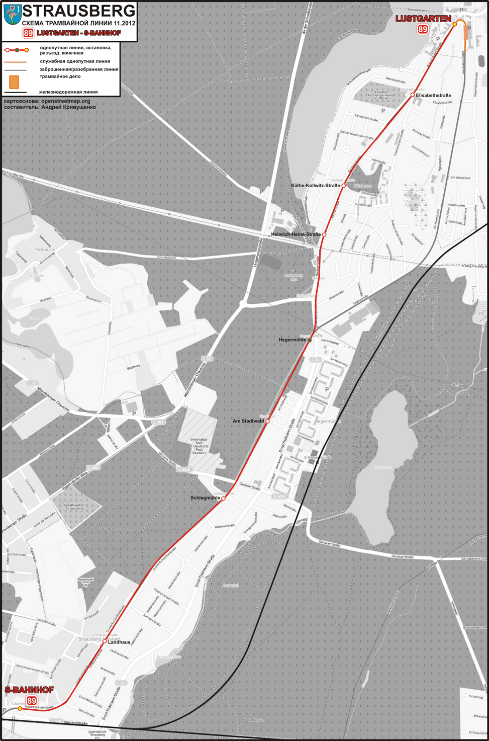 Strausberg — Maps