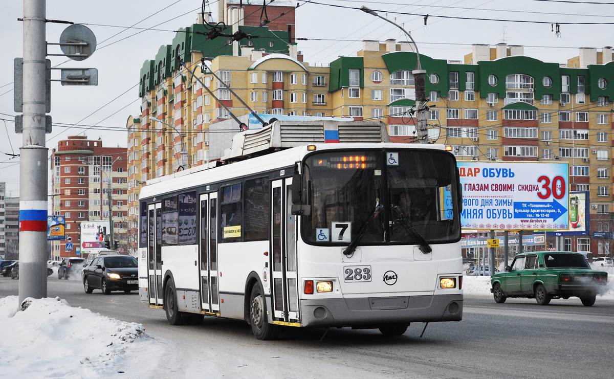 Omsk, LiAZ-52803 N°. 283
