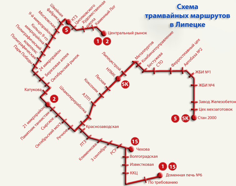 Lipetsk — Maps