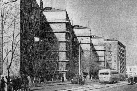 莫斯科 — Historical photos — Tramway and Trolleybus (1946-1991)