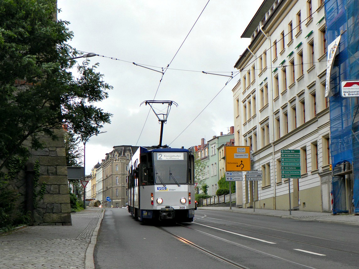 Görlitz, Tatra KT4DC № 308