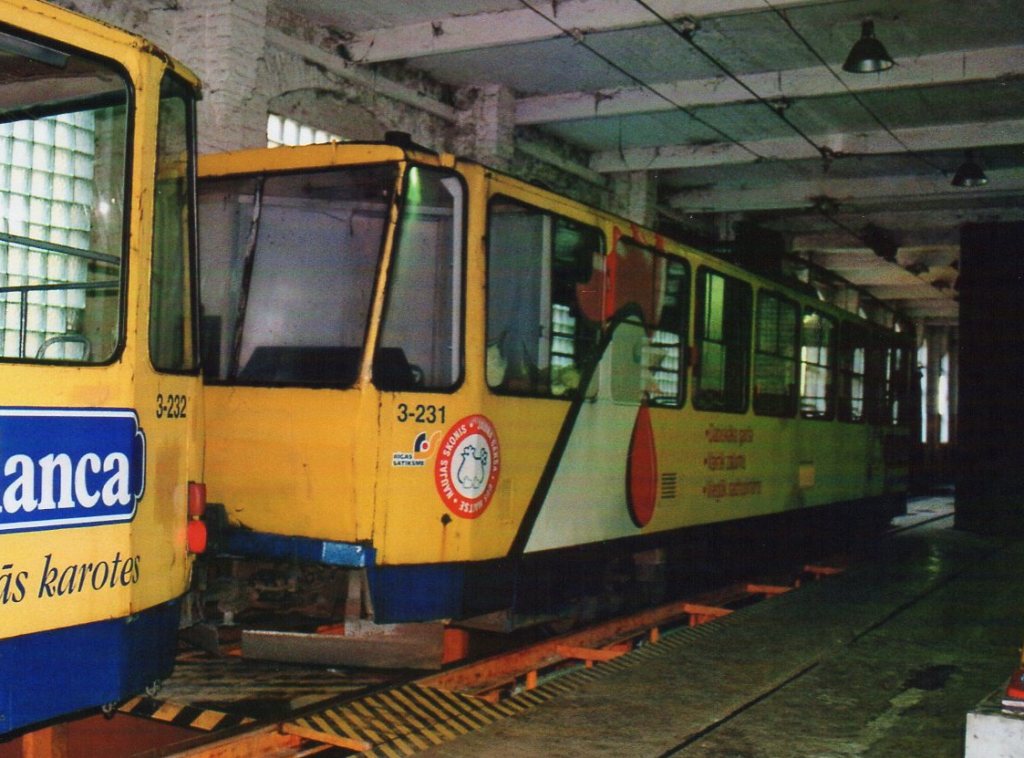 Рига, Tatra T6B5SU № 3-231