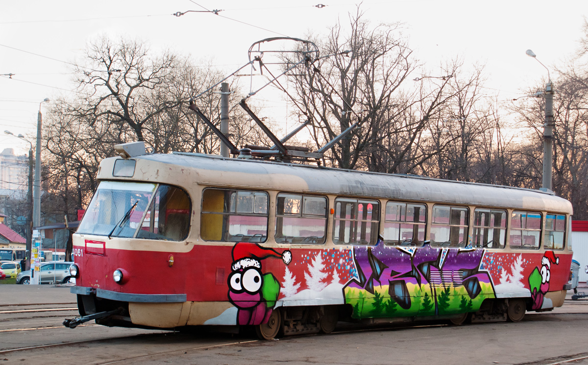 Odessa, Tatra T3SU # 4061