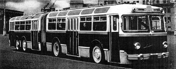 Москва, СВАРЗ ТС-1 № 521; Москва — Исторические фотографии — Трамвай и Троллейбус (1946-1991)