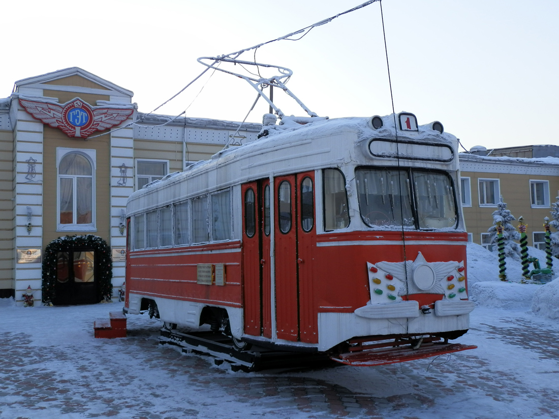 Кемерово, КТМ-1 № 02; Кемерово — Трамвайные парки; Кемерово — Транспортные средства без номеров