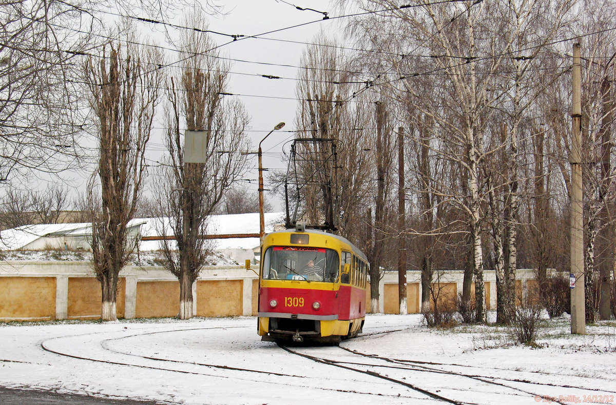 Днепр, Tatra T3SU № 1309