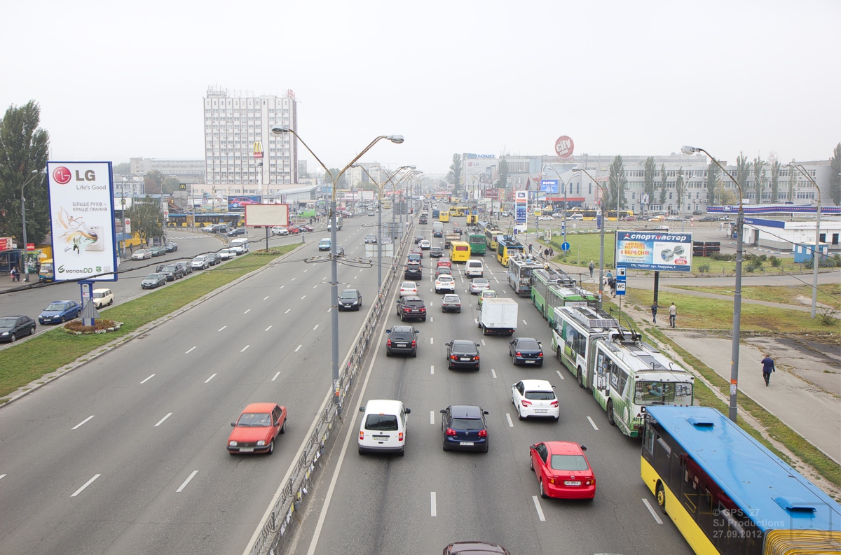 Kyiv — Trolleybus lines: Obolon, Kurenivka, Priorka, Vynohradar