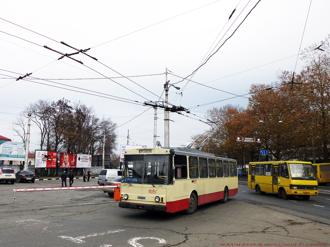 Crimean trolleybus, Škoda 14Tr02/6 # 8051