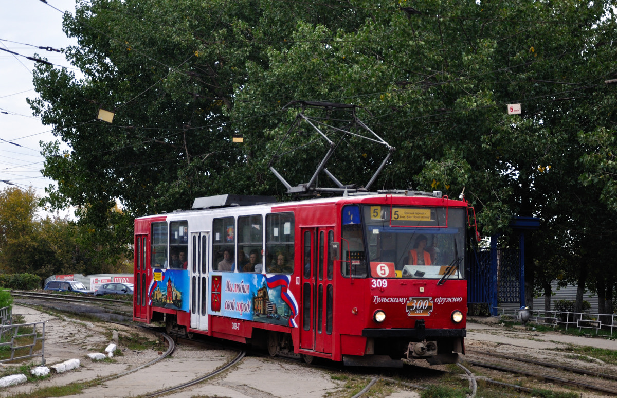 Тула, Tatra T6B5SU № 309