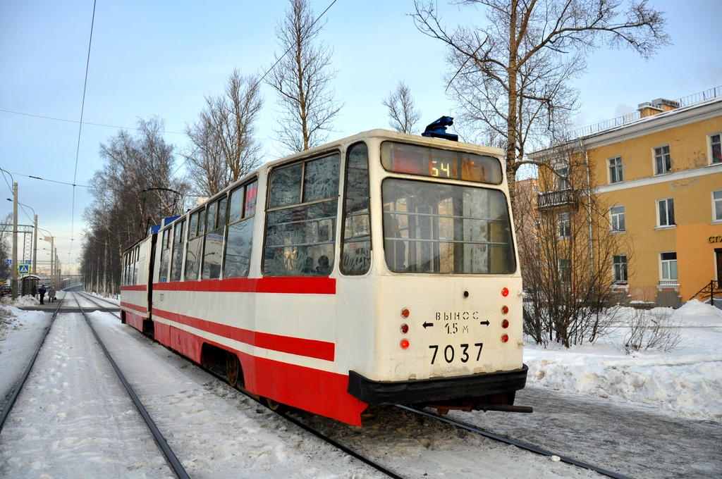 Санкт-Петербург, ЛВС-86К № 7037