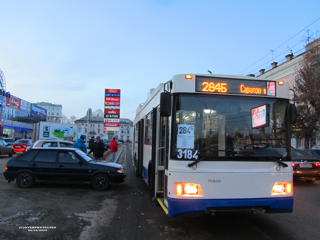 Энгельс, Тролза-5275.07 «Оптима» № 3184; Энгельс — Происшествия