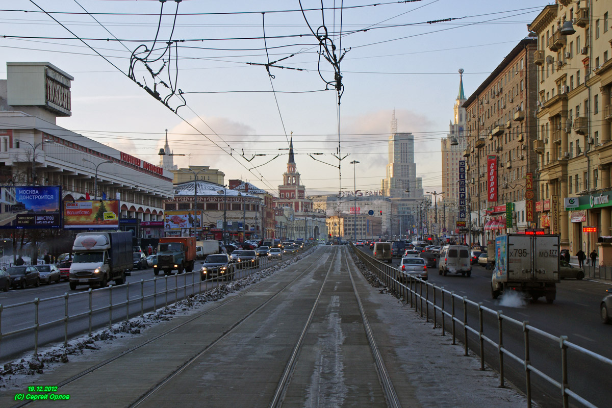 Moszkva — Views from tram cabine