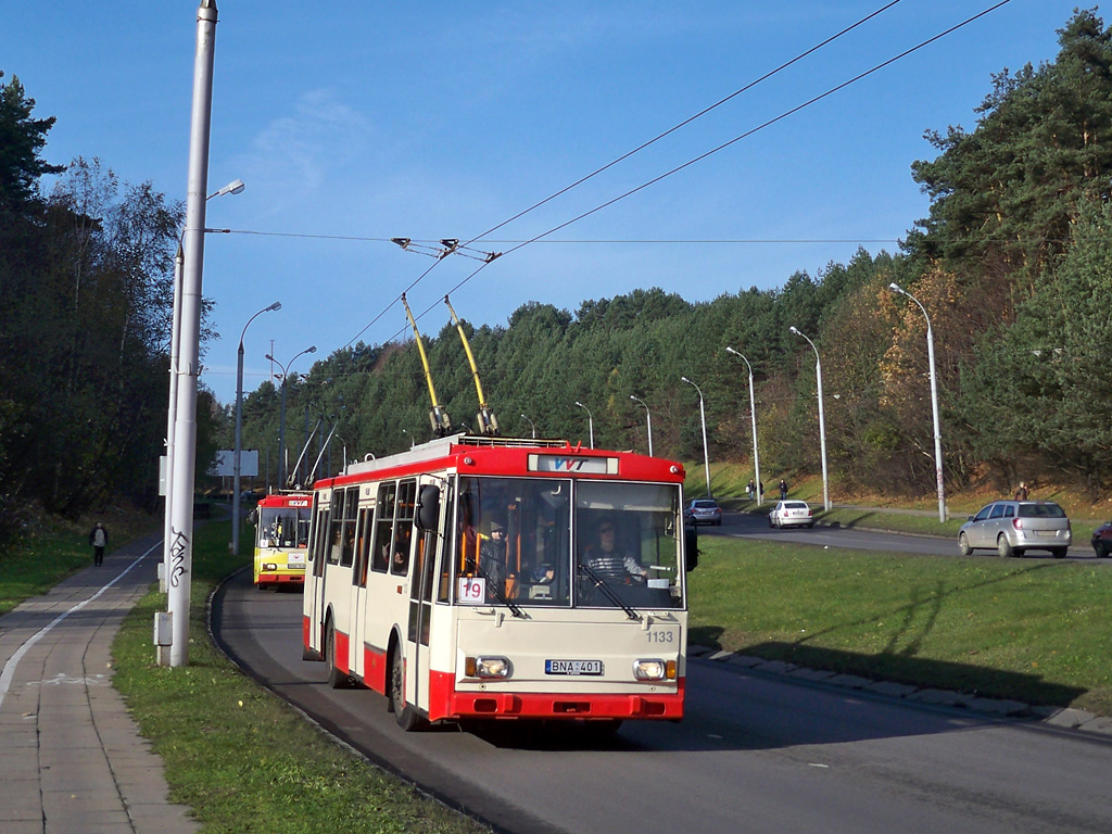 Вильнюс, Škoda 14Tr13/6 № 1133